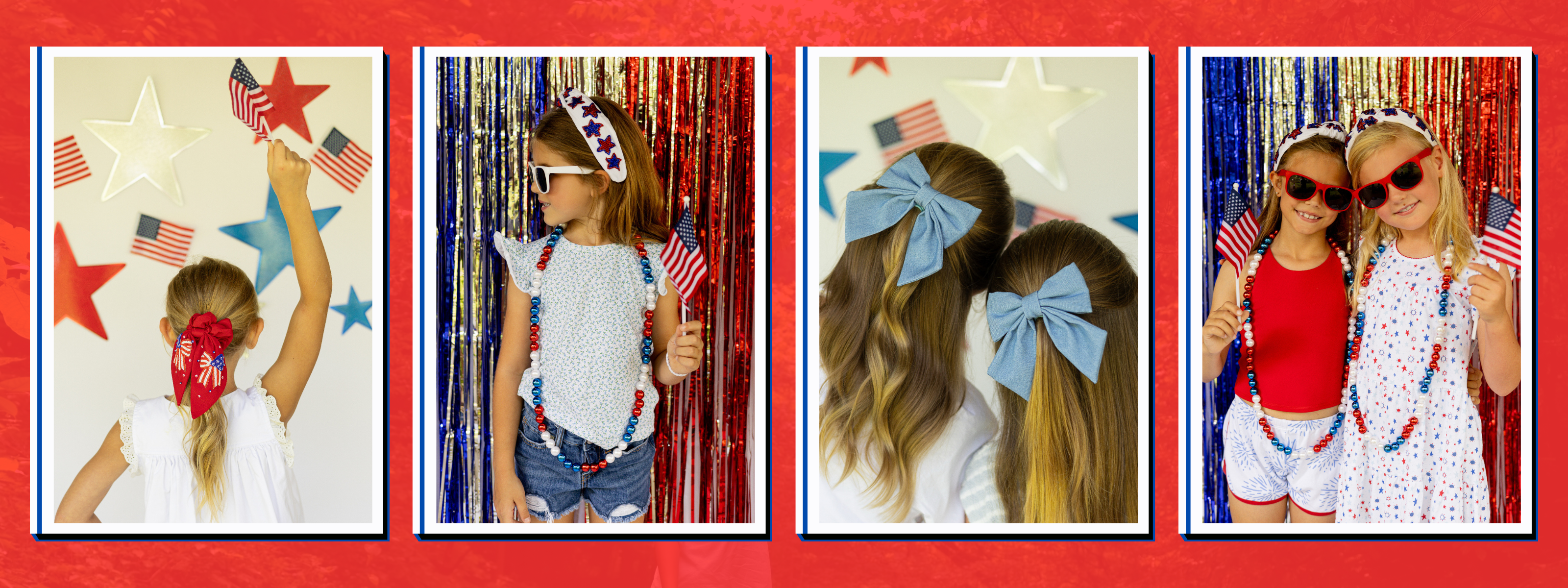 RED, WHITE, AND BLUE