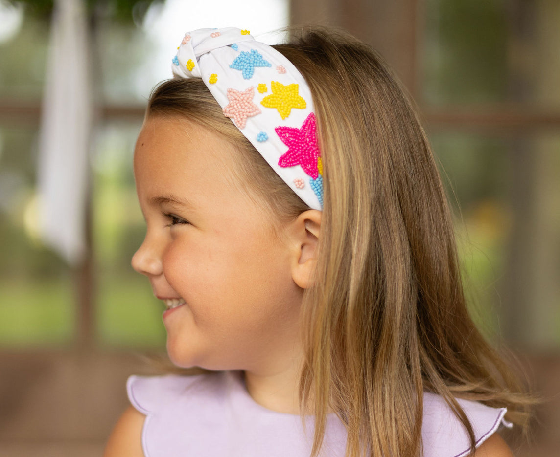 Kid and Tween Rainbow Shooting Star Headband