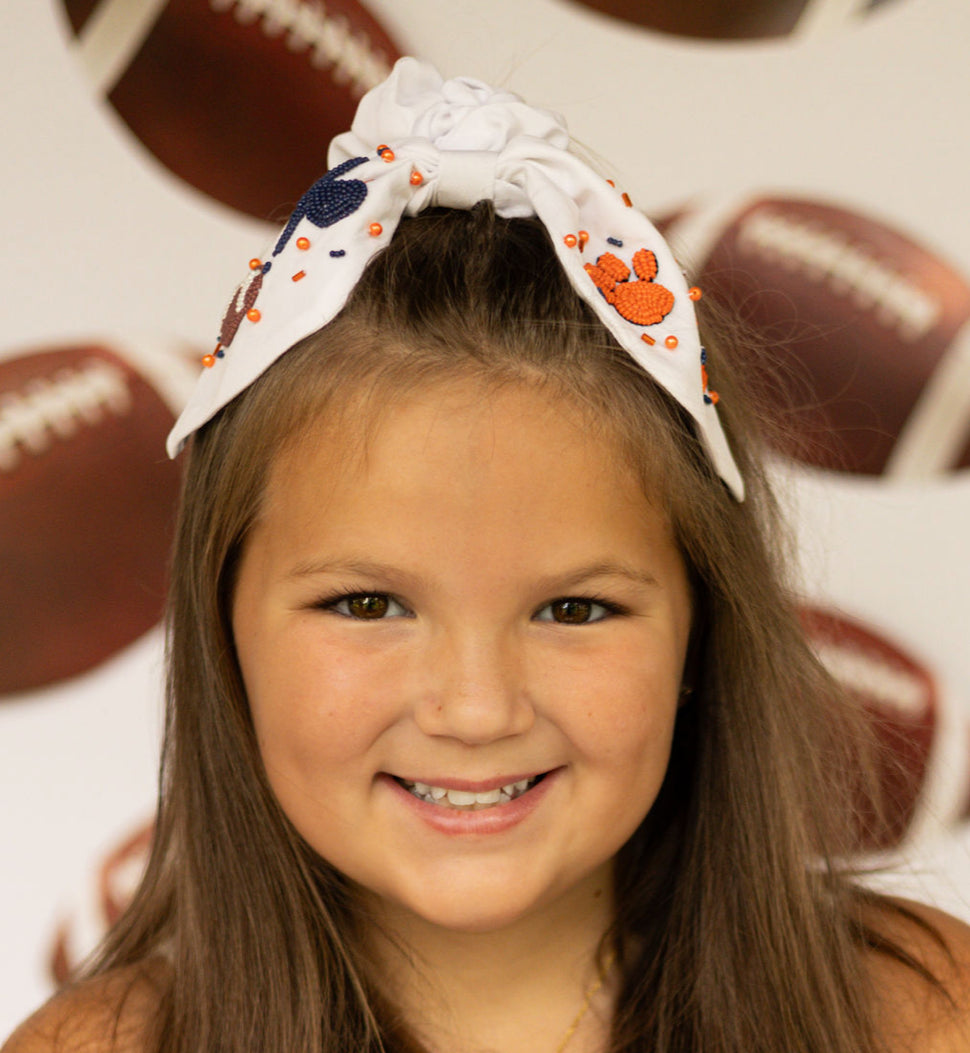 Auburn Tigers Football Scrunchie