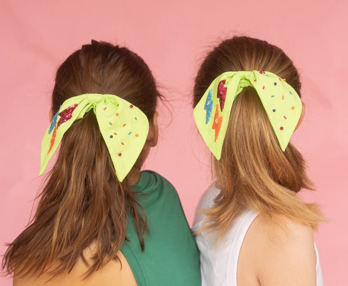 Lightning Bolt Scrunchie