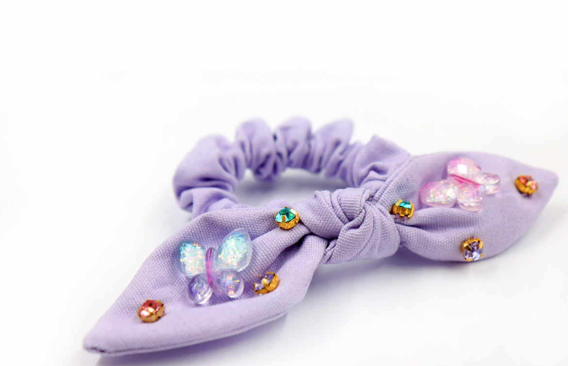 Kid and Tween Butterfly Scrunchie
