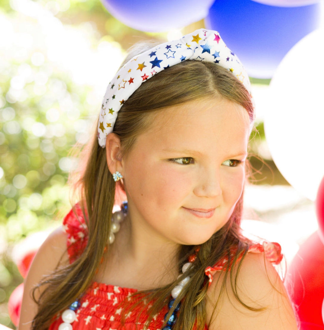 Kid and Tween Star Knotted Headband