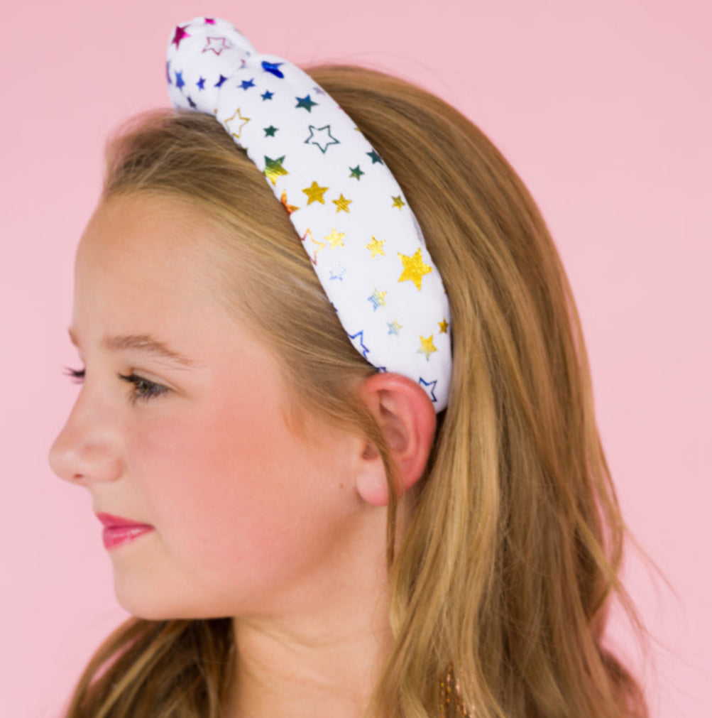 Kid and Tween Star Knotted Headband