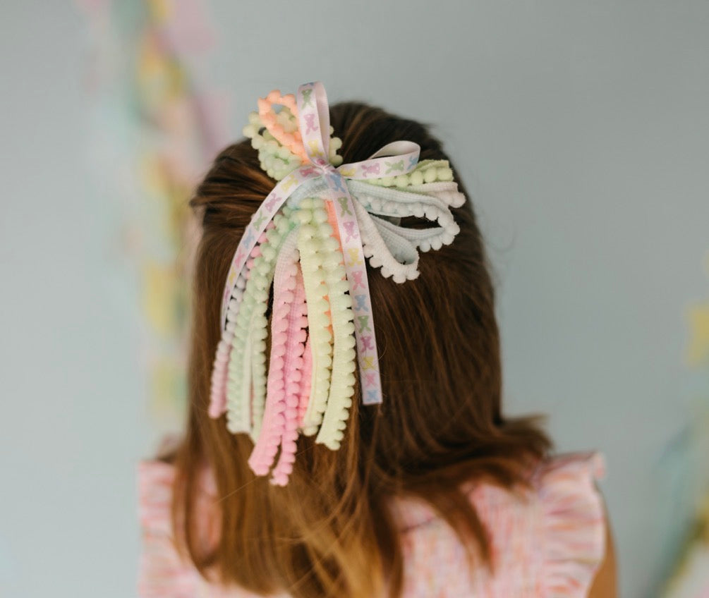Easter Textured Hair Bow