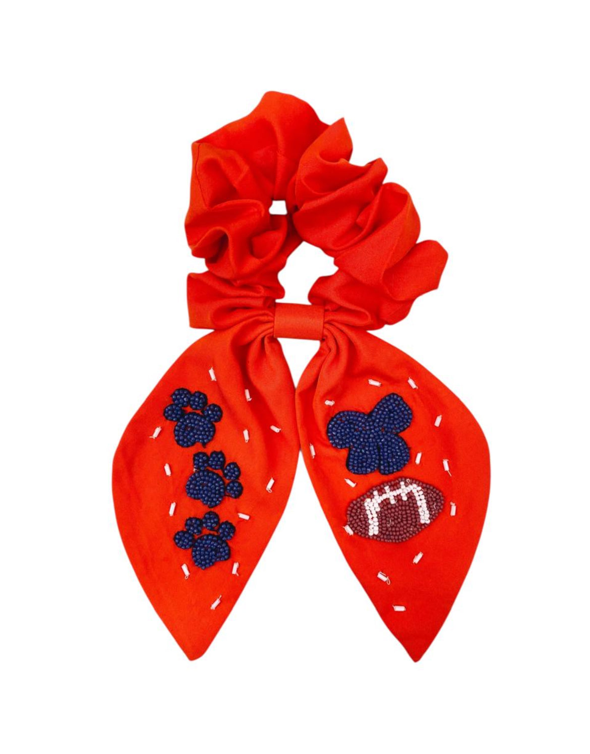 AUBURN TIGERS FOOTBALL SCRUNCHIE