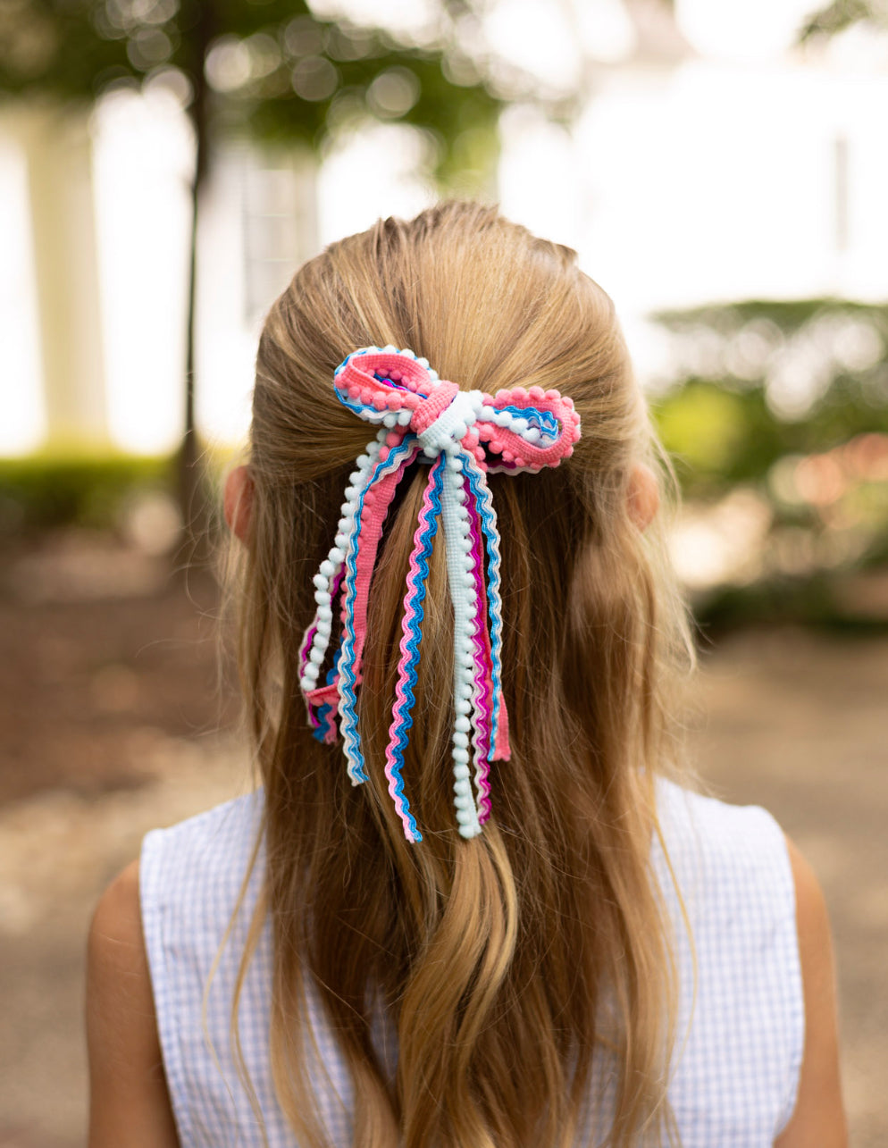 Kid and Tween Pastel Textured Hair Bow