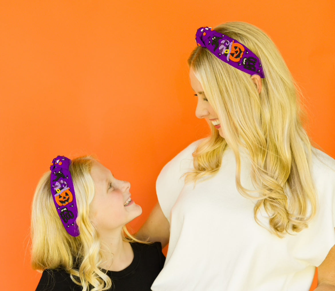 Halloween Knotted Headband