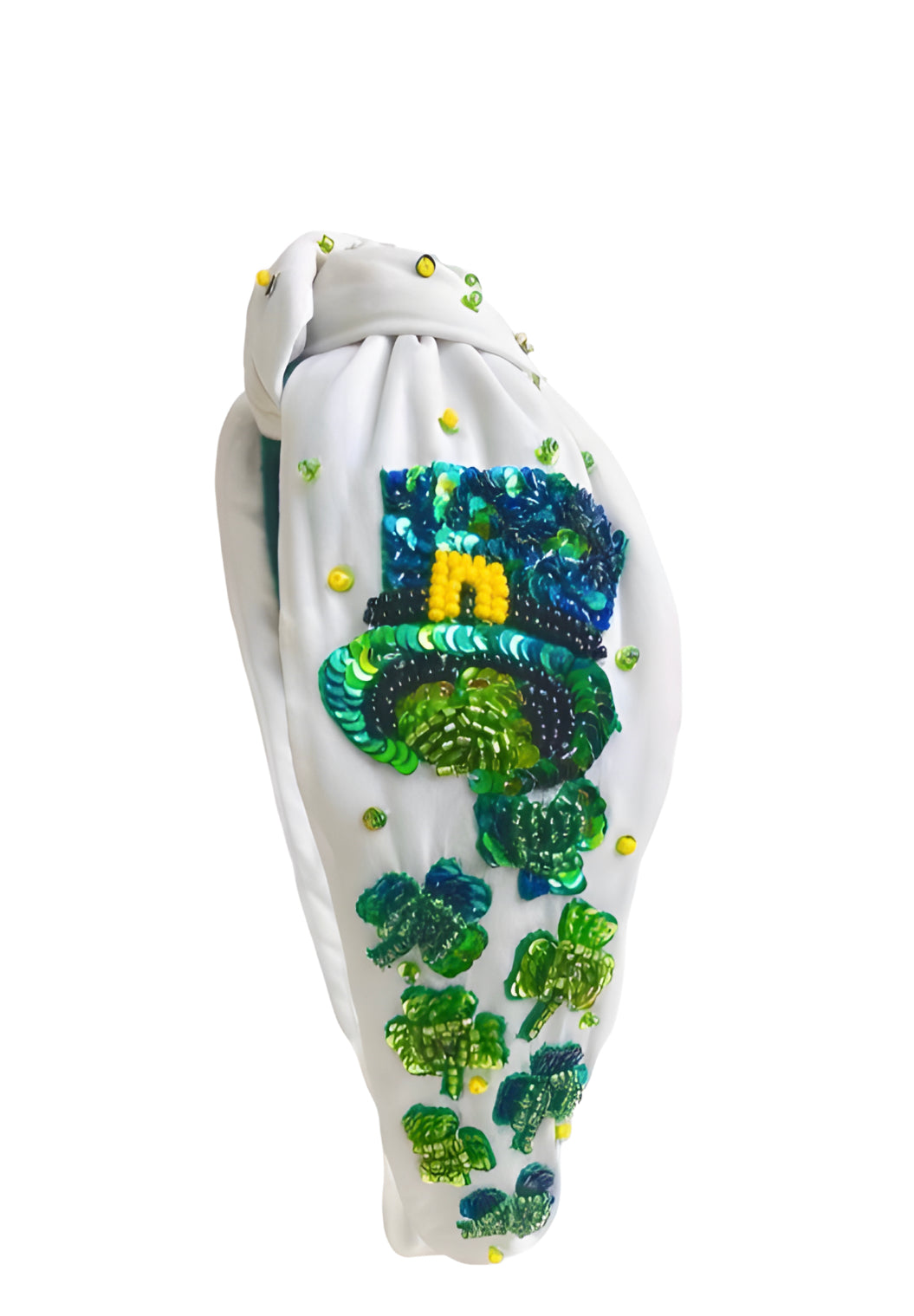 St. Patrick's Day Beaded Headband