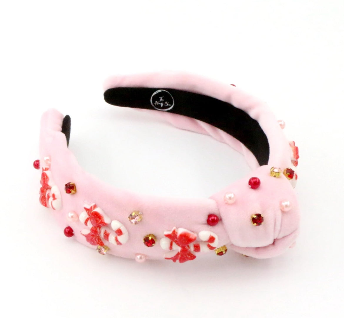 Kid and Tween Candy Cane Knotted Headband