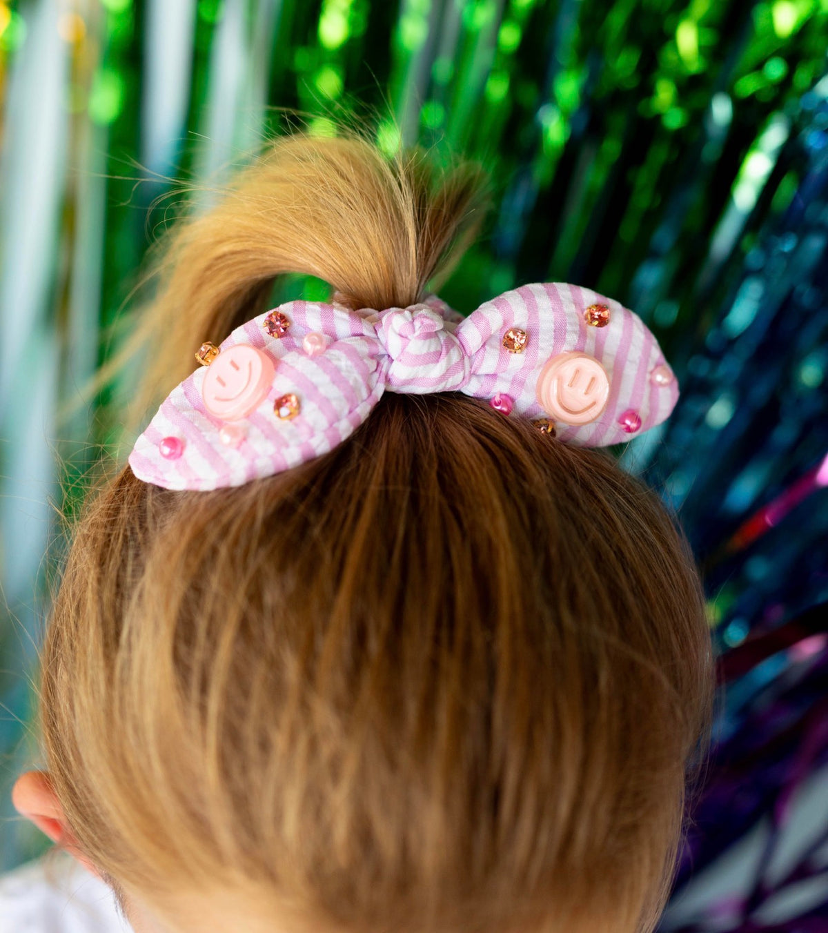 Smiley Face Scrunchie