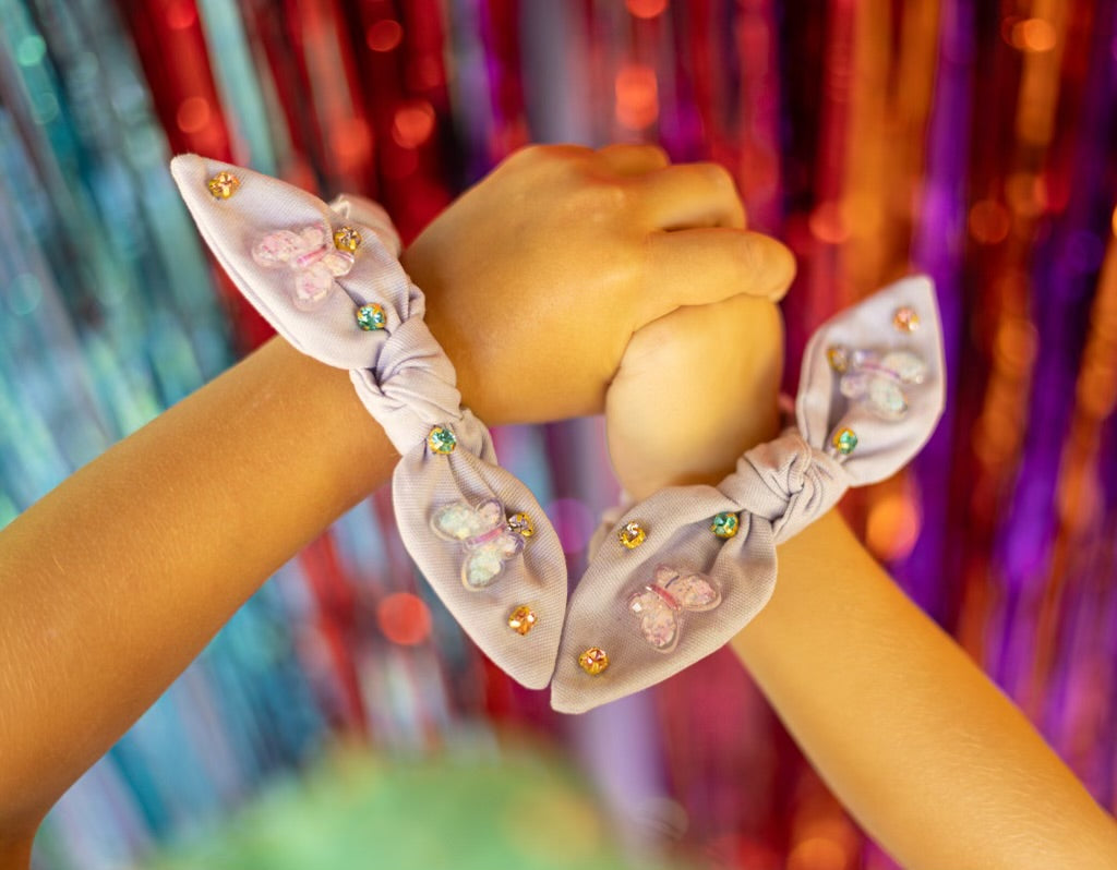 Kid and Tween Butterfly Scrunchie