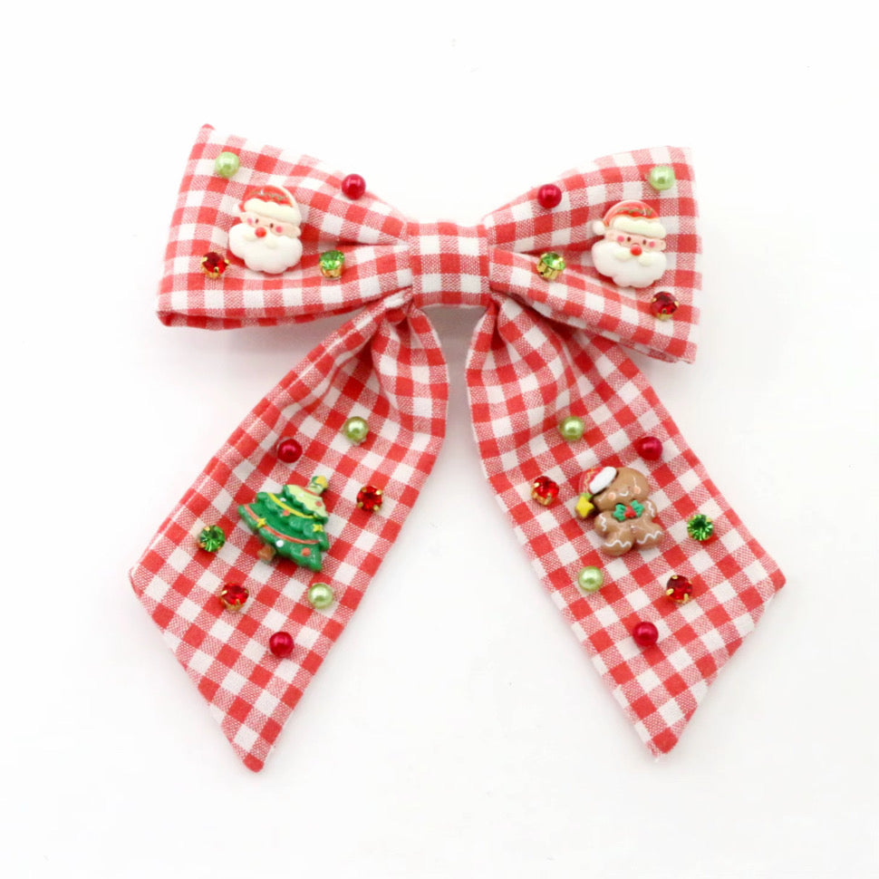 Pre Order Christmas Charm Cutie Hair Bow