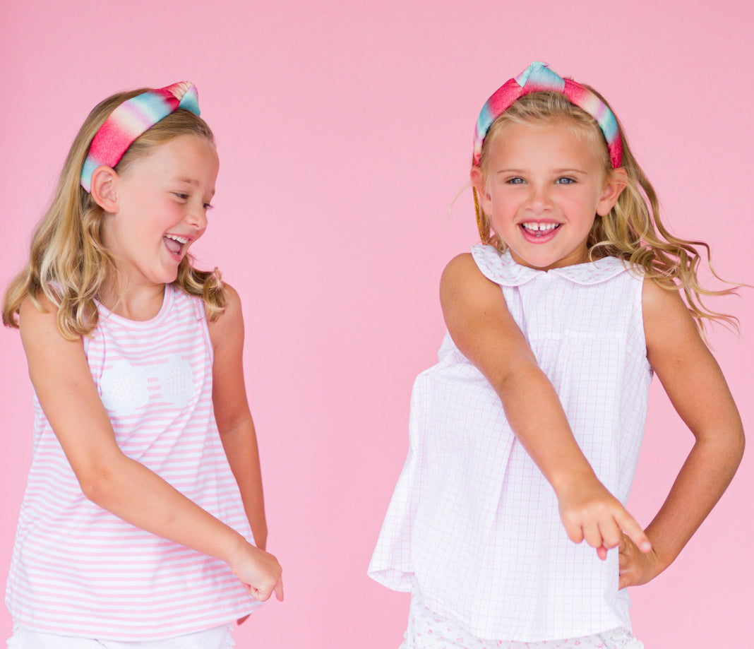 Kid and Tween Sparkly Knotted Headband