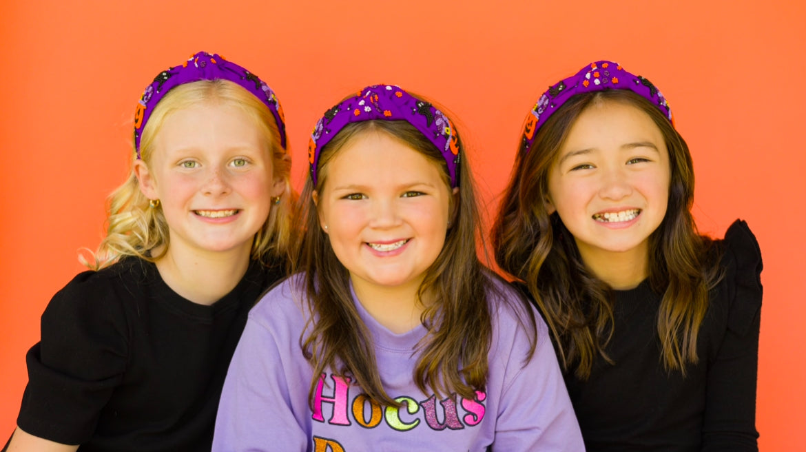 Halloween Knotted Headband