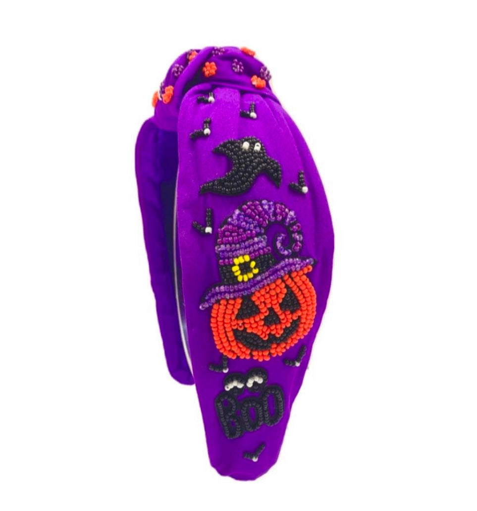 Halloween Knotted Headband