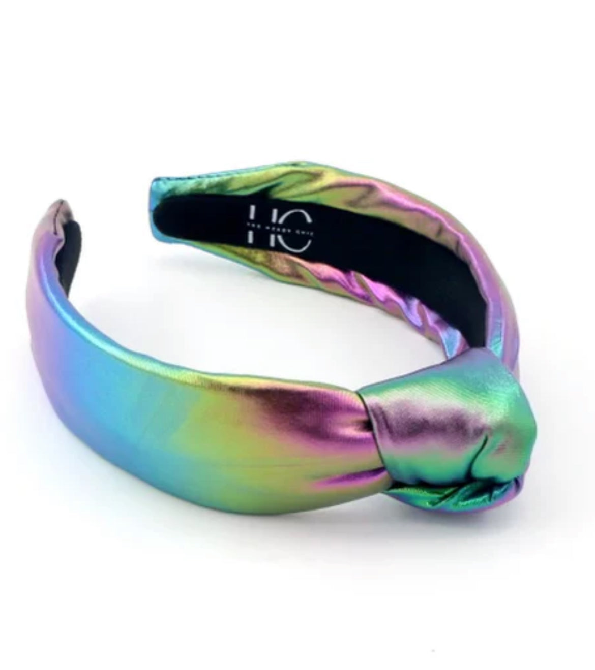 Kid and Tween Rainbow Padded Knotted Headband