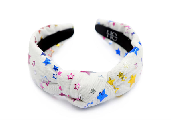 Kid and Tween Star Knotted Headband