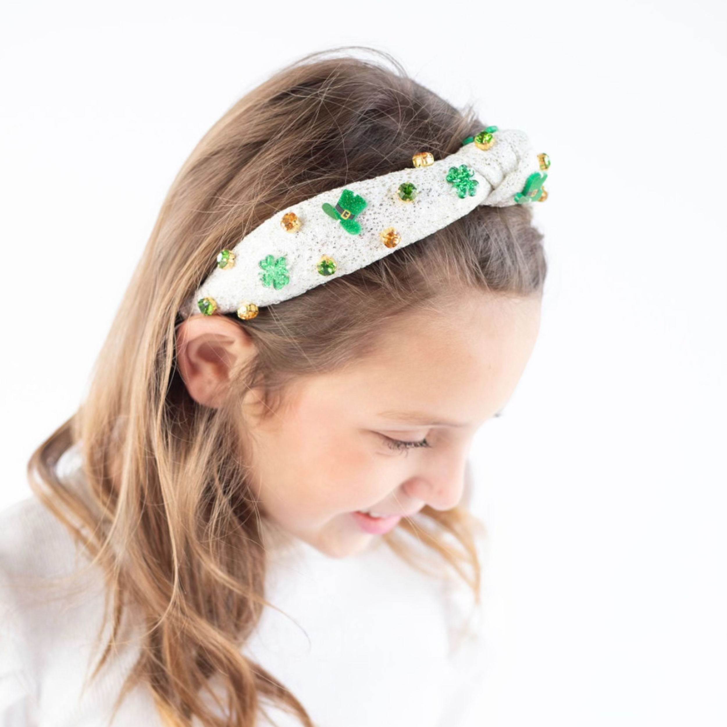 Kid St. Patrick’s Day Knotted Headband
