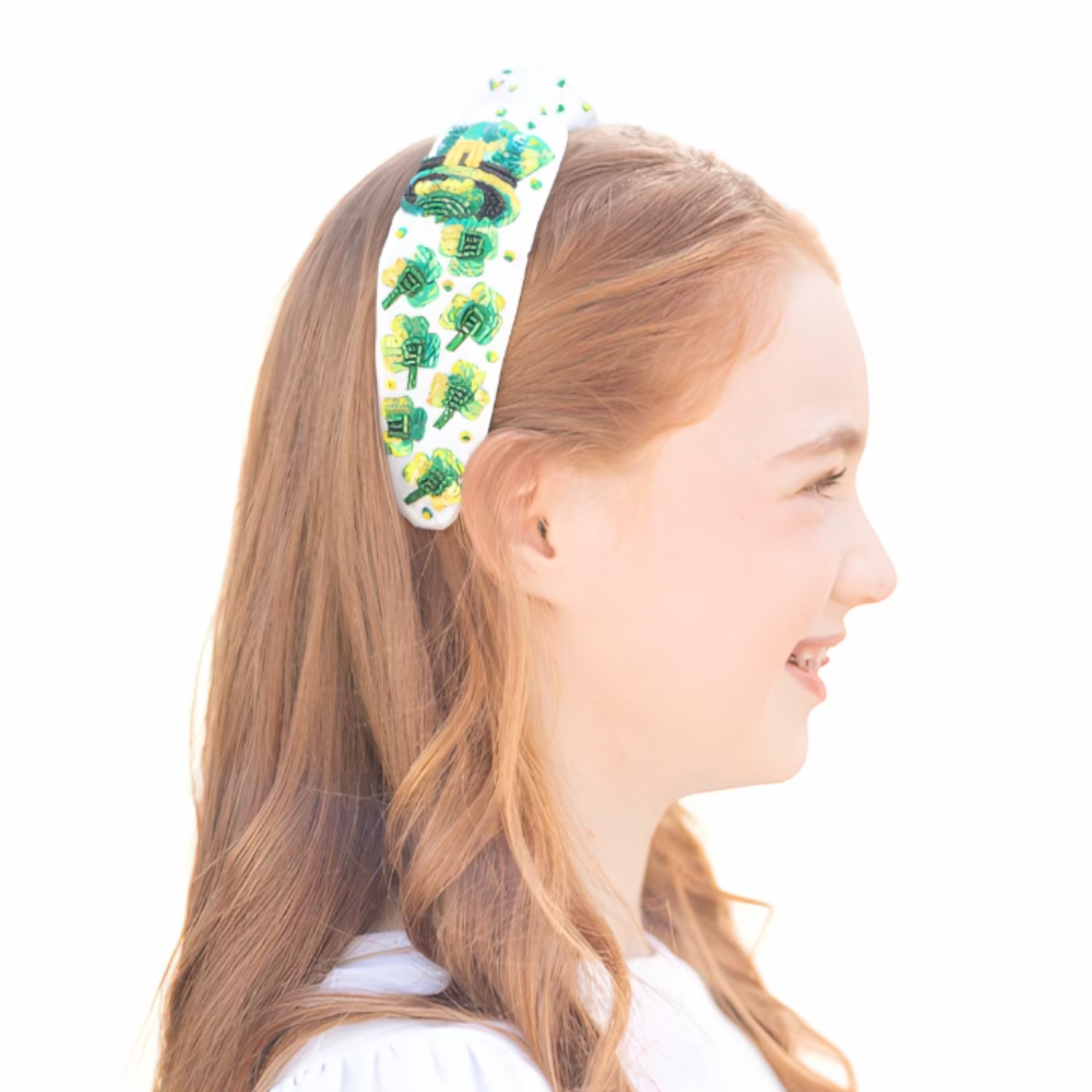 St. Patrick's Day Beaded Headband