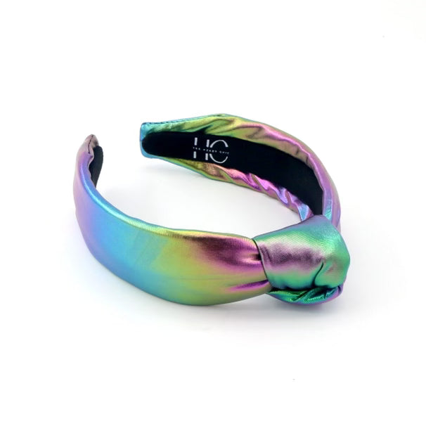 Kid and Tween Rainbow Padded Knotted Headband