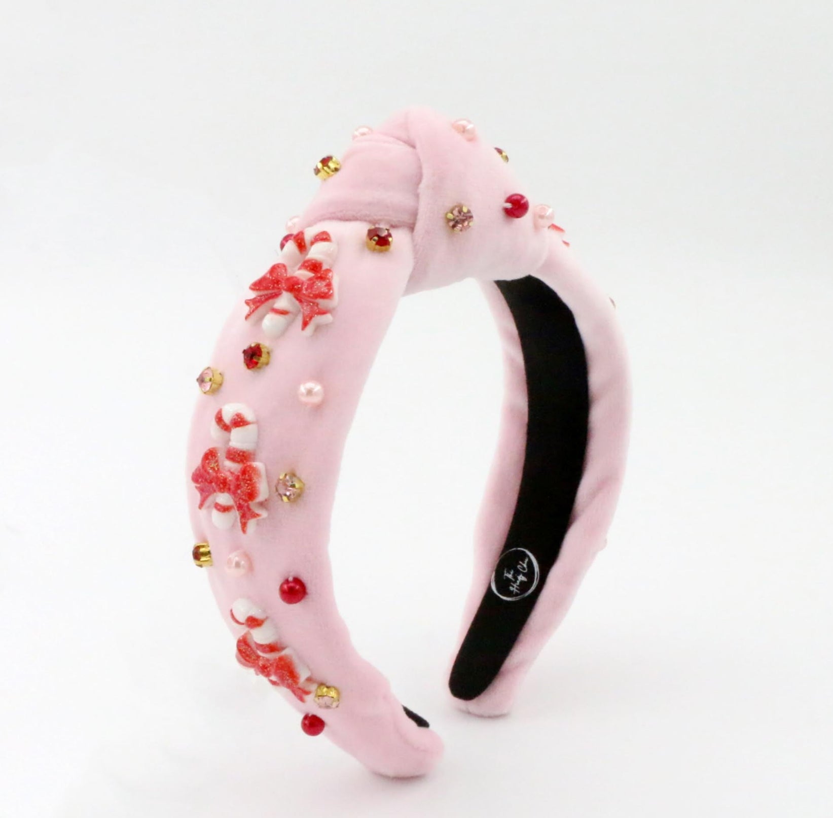 Kid and Tween  Candy Cane Knotted Headband