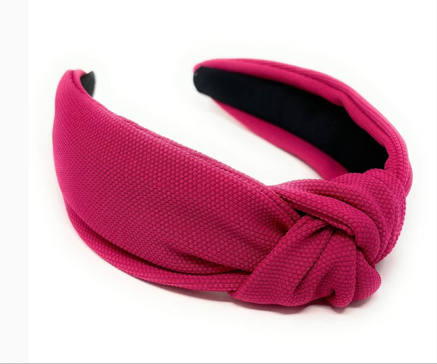 Kid and Tween Hot Pink Knotted Headband