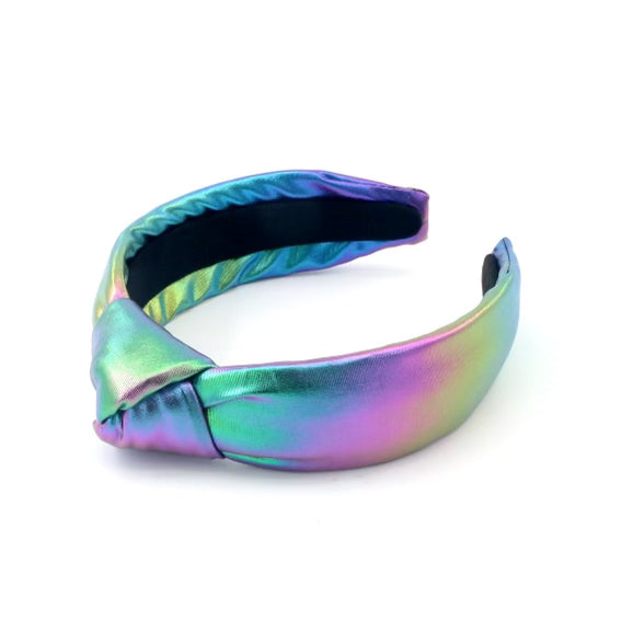 Kid and Tween Rainbow Padded Knotted Headband