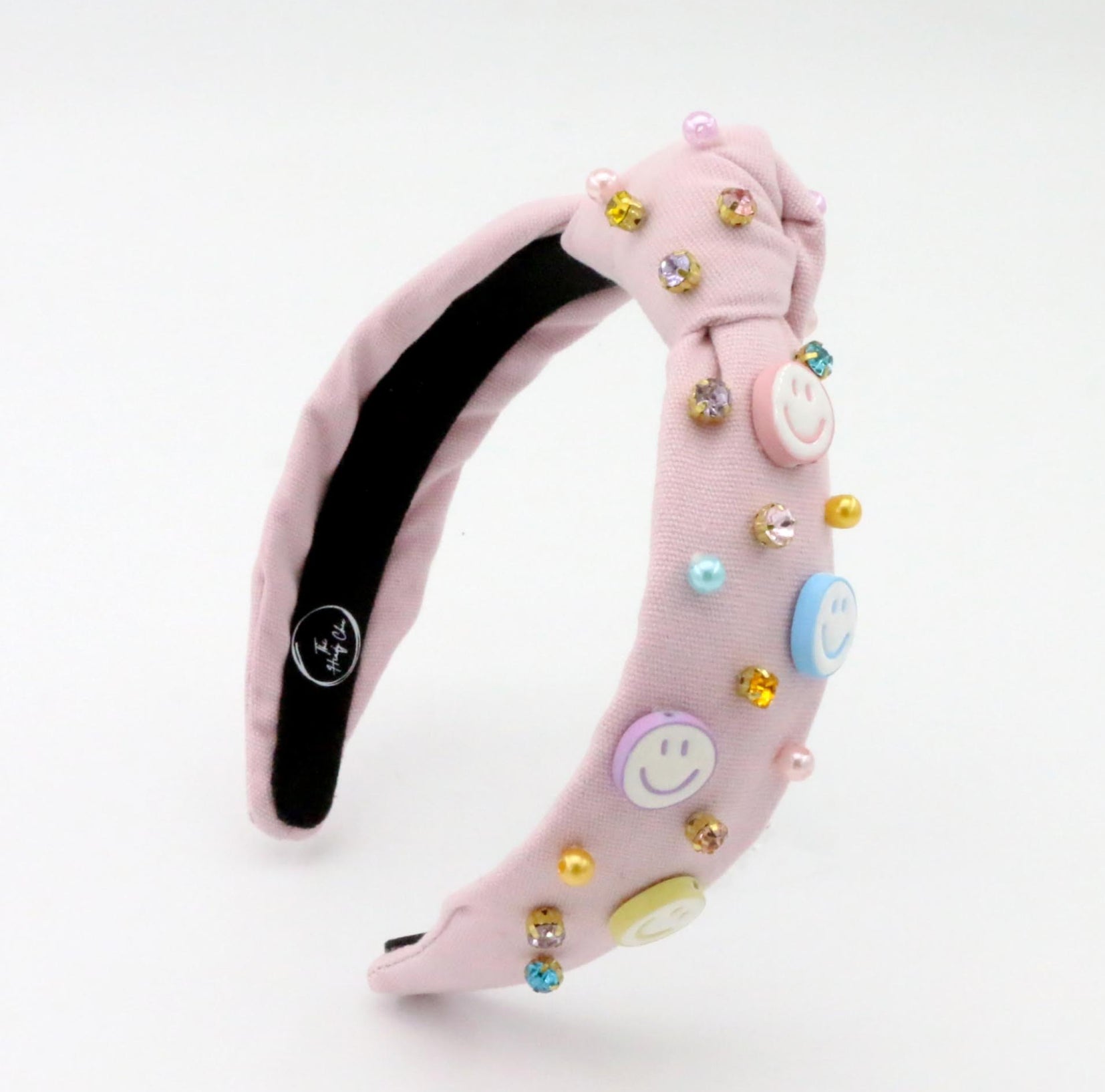 Kid Smiley Face Knotted Headband