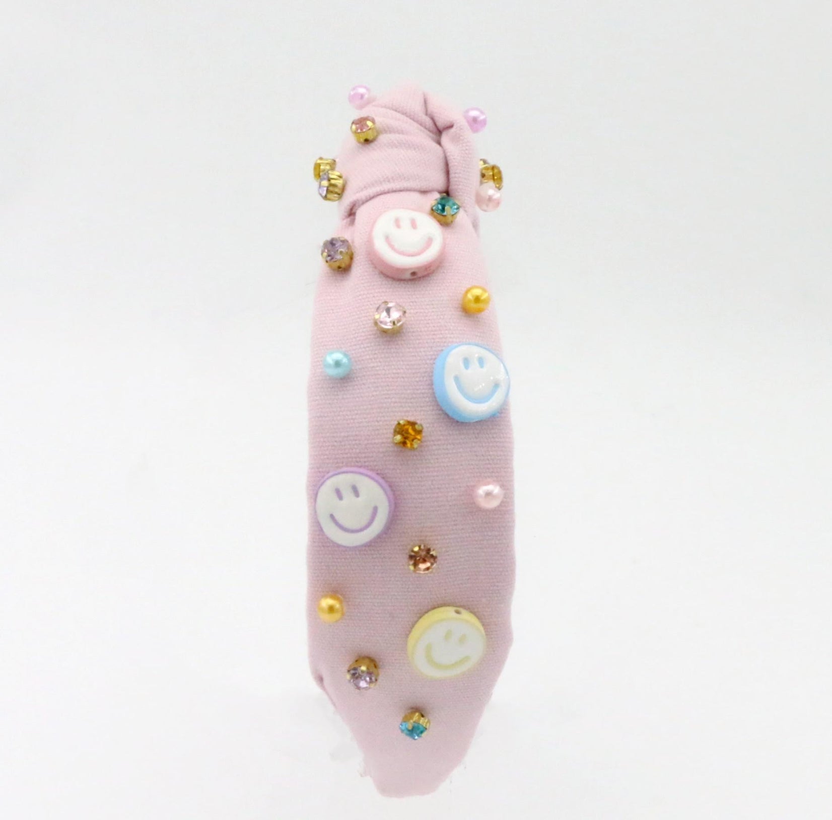 Kid Smiley Face Knotted Headband