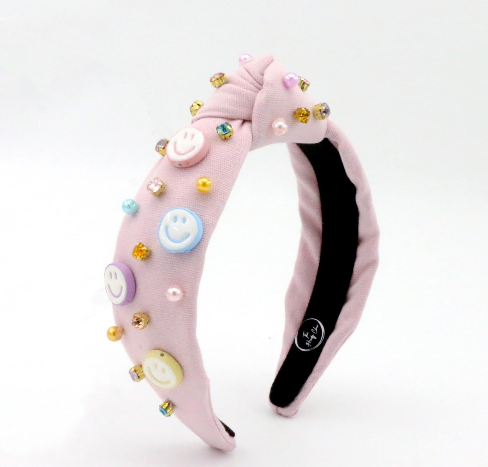 Kid Smiley Face Knotted Headband