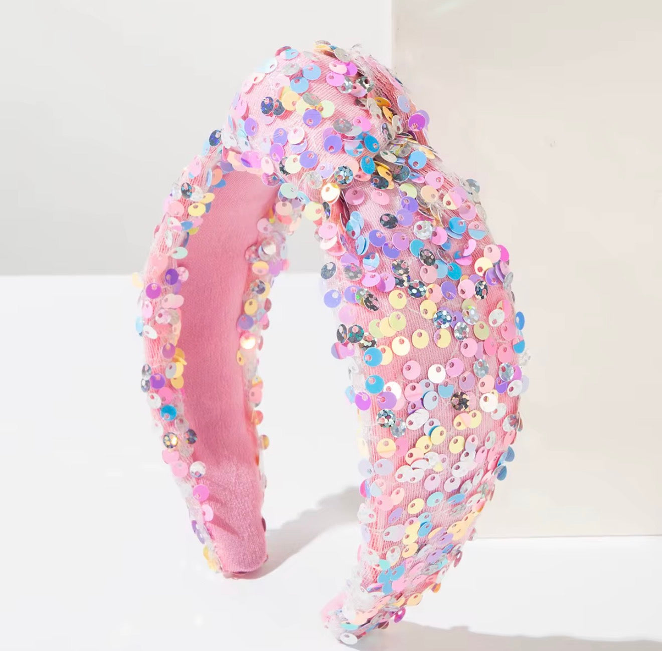 Kid and Tween Pastel Sequin Headband