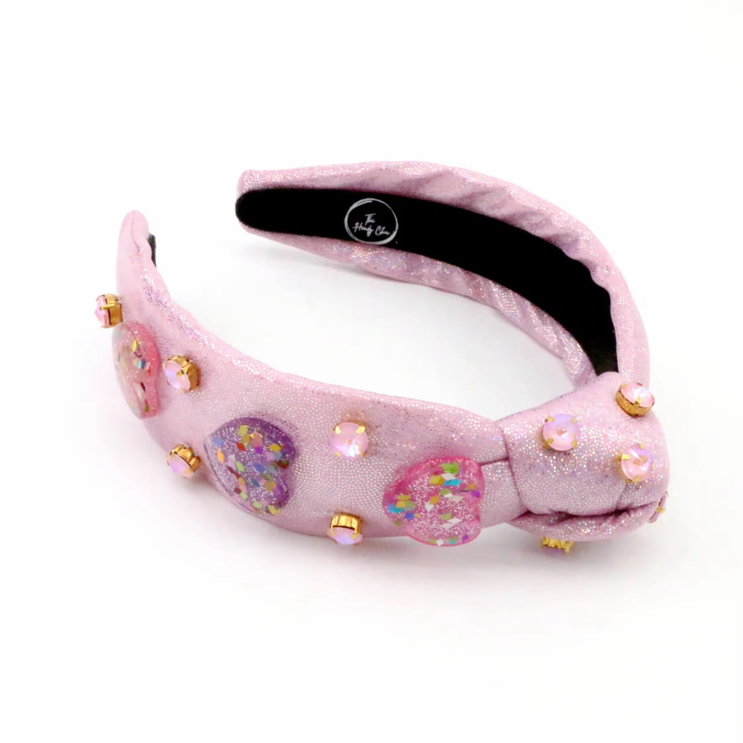 Kid and Tween Sparkly Heart Headband