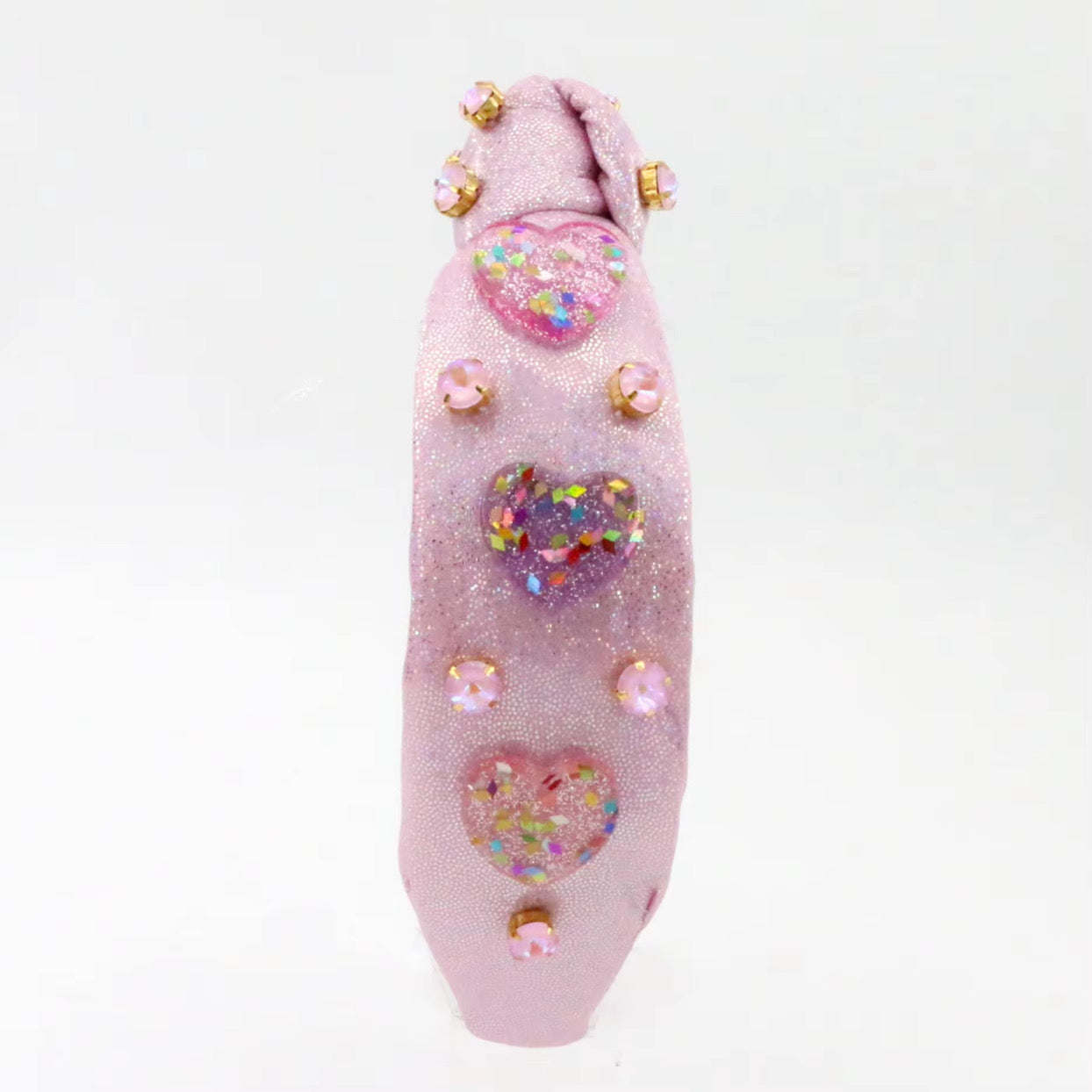 Kid and Tween Sparkly Heart Headband