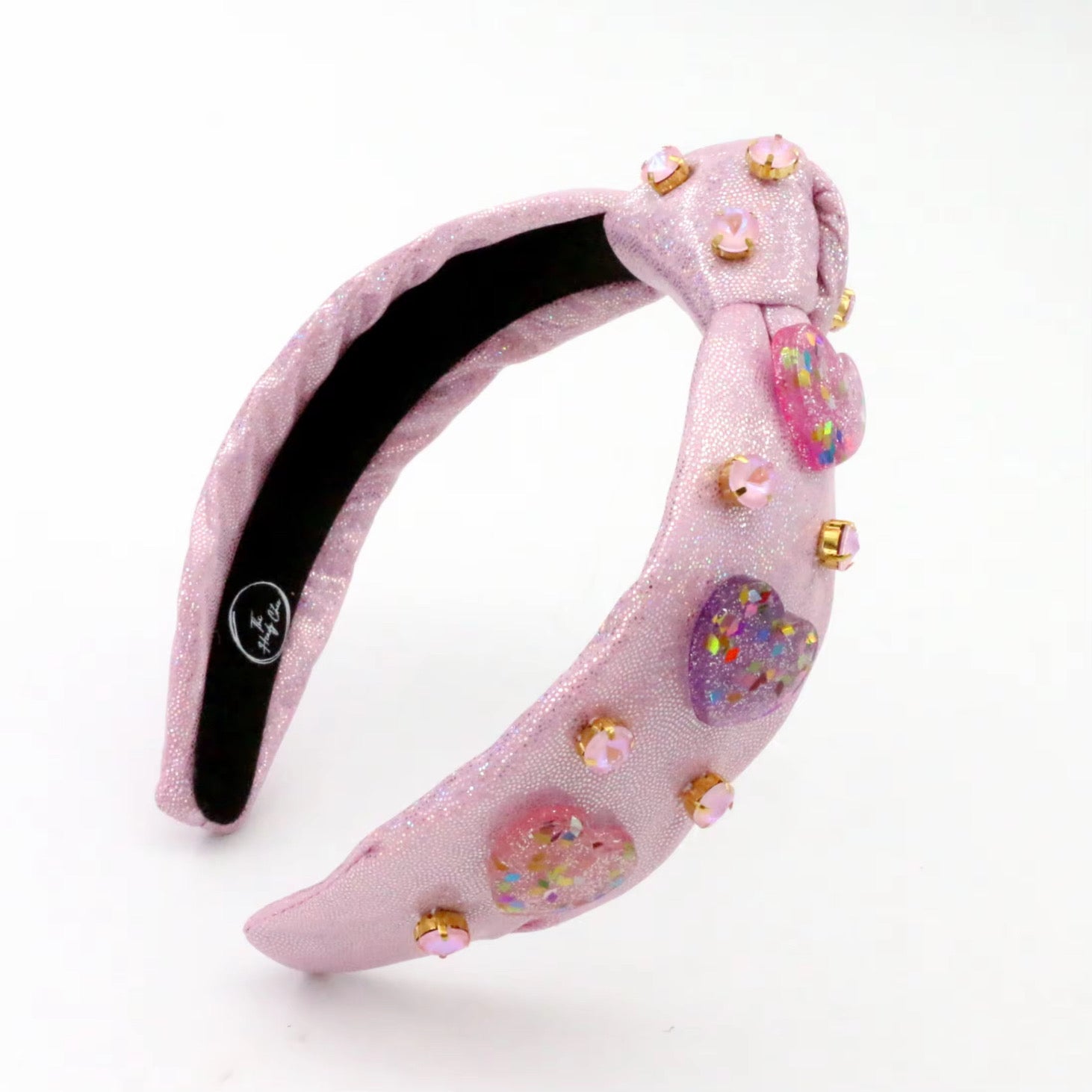 Kid and Tween Sparkly Heart Headband
