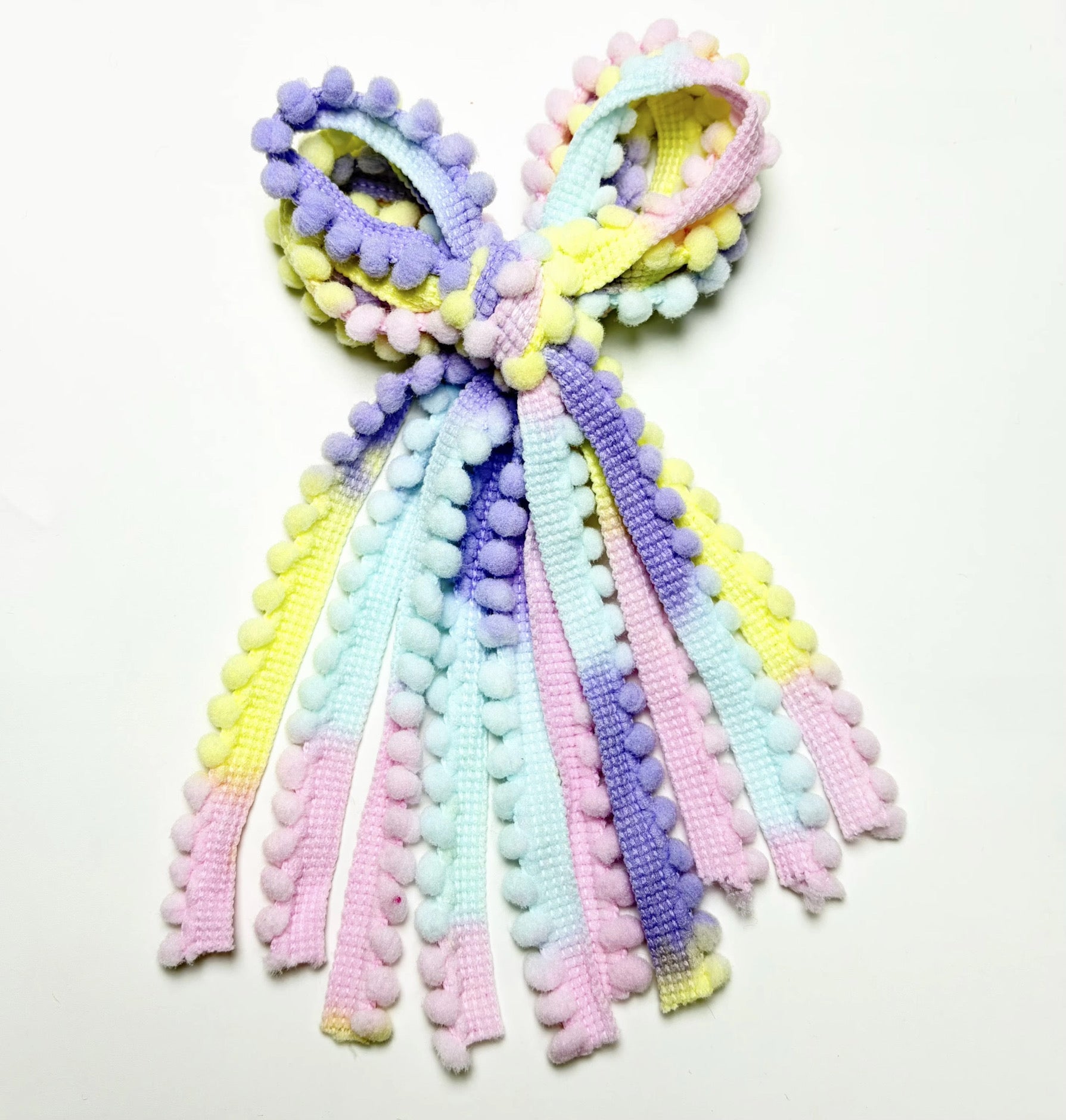 Tie Dye Textured Hair Bow