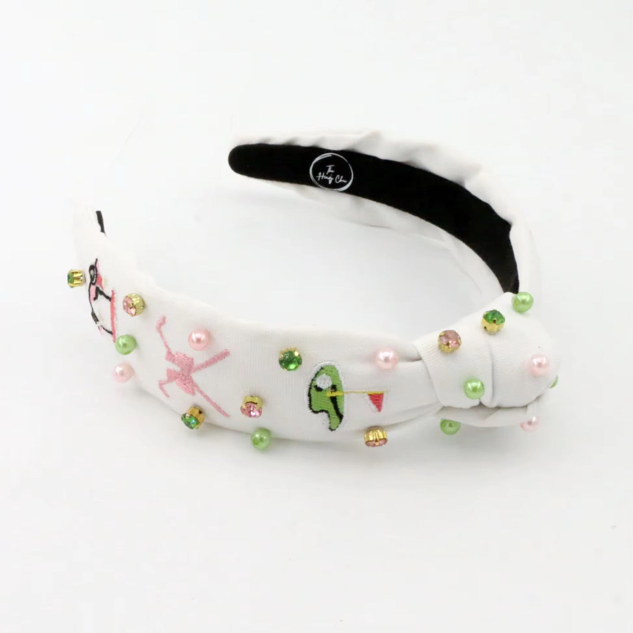 Kid and Tween Golf Knotted Headband