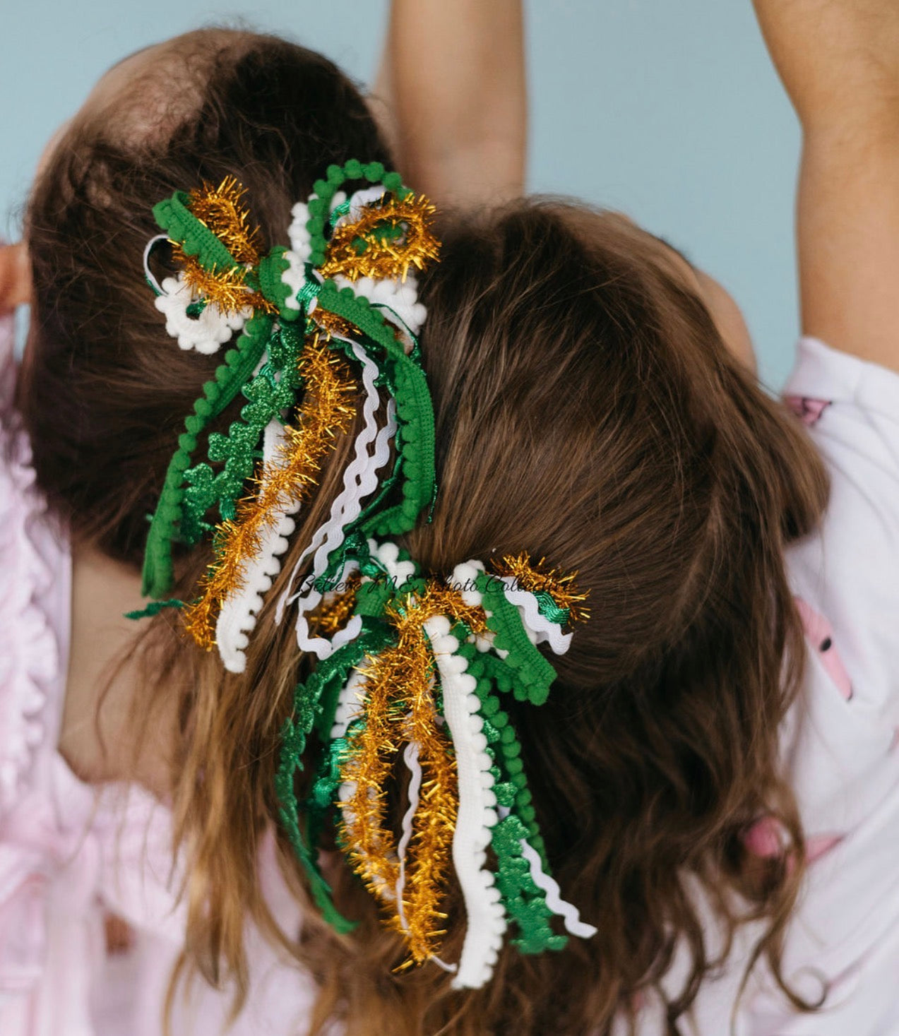 St. Patrick’s Day Textured Hair Bow