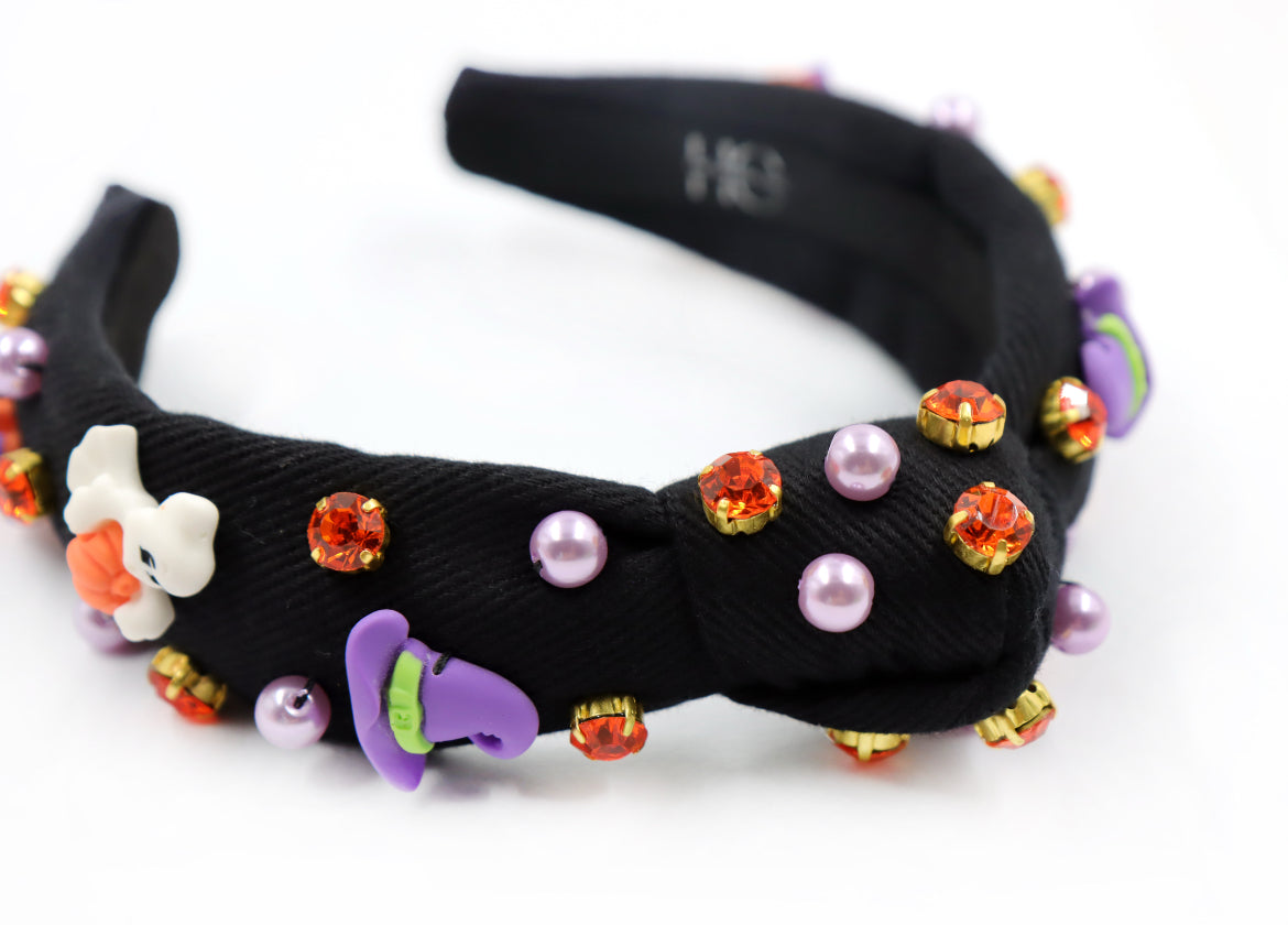 Kid Halloween Knotted Headband