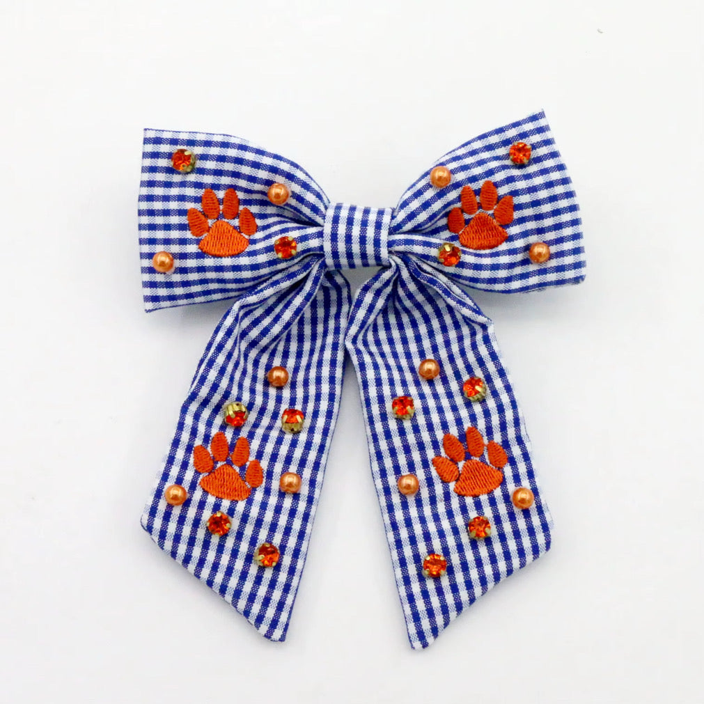 Auburn Tiger Hair Bow