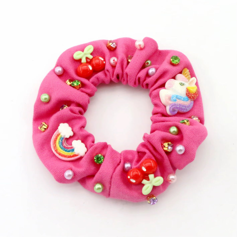 Pre Order Sweet Pink Charm Scurnchie