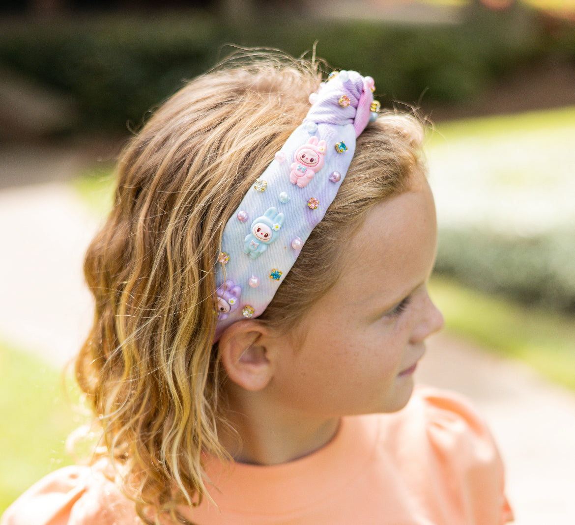 Kid and Tween Bu Charm Headband