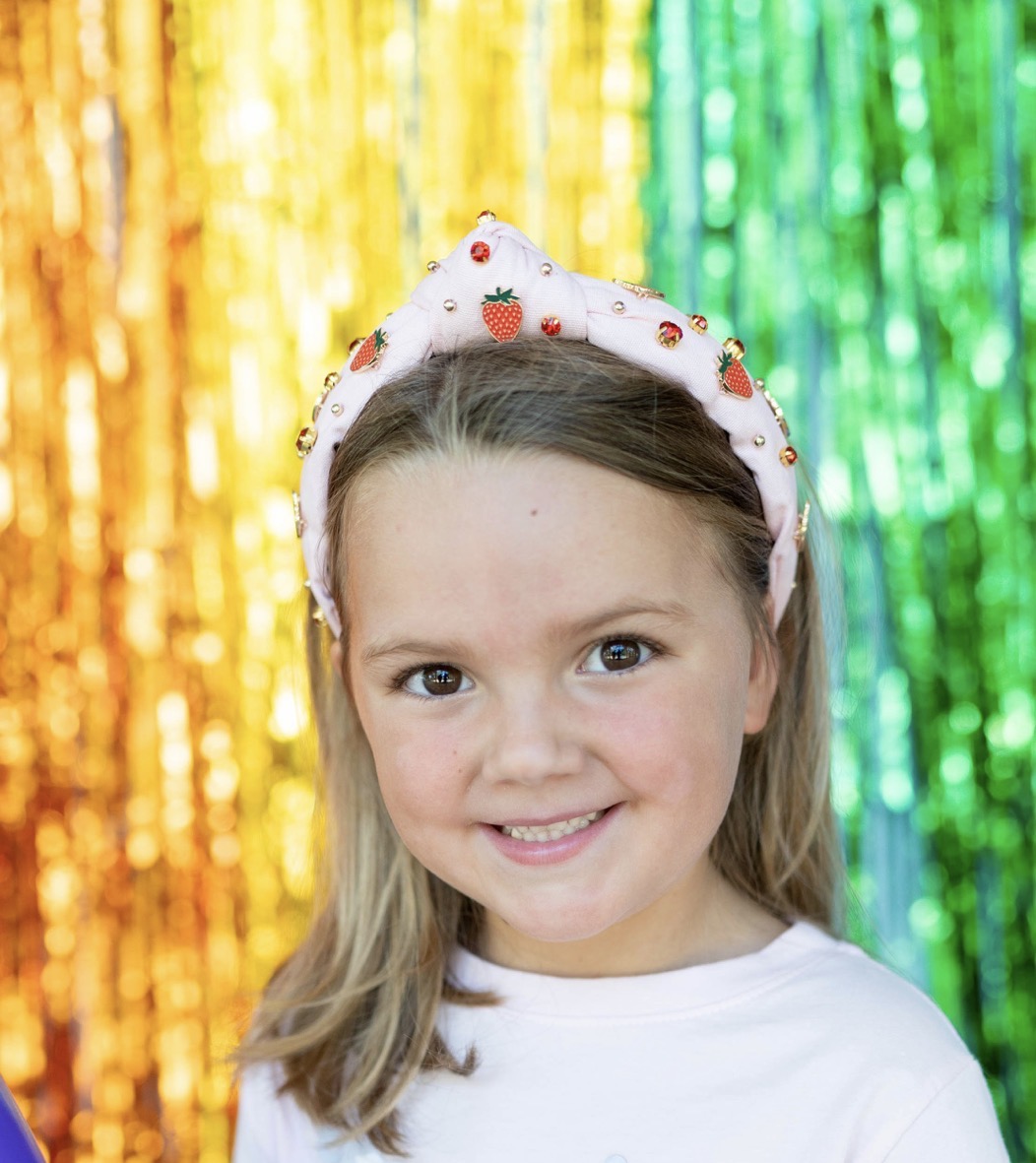 Kid and Tween Strawberry Headband