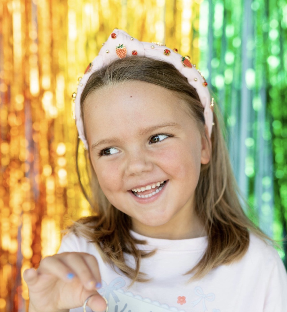 Kid and Tween Strawberry Headband