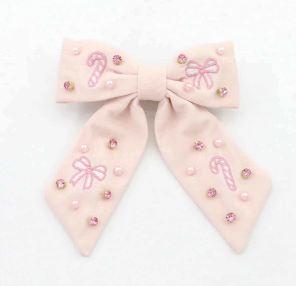 Pre Order Sweet Pink Christmas Hair Bow