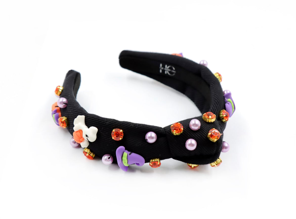 Kid Halloween Knotted Headband