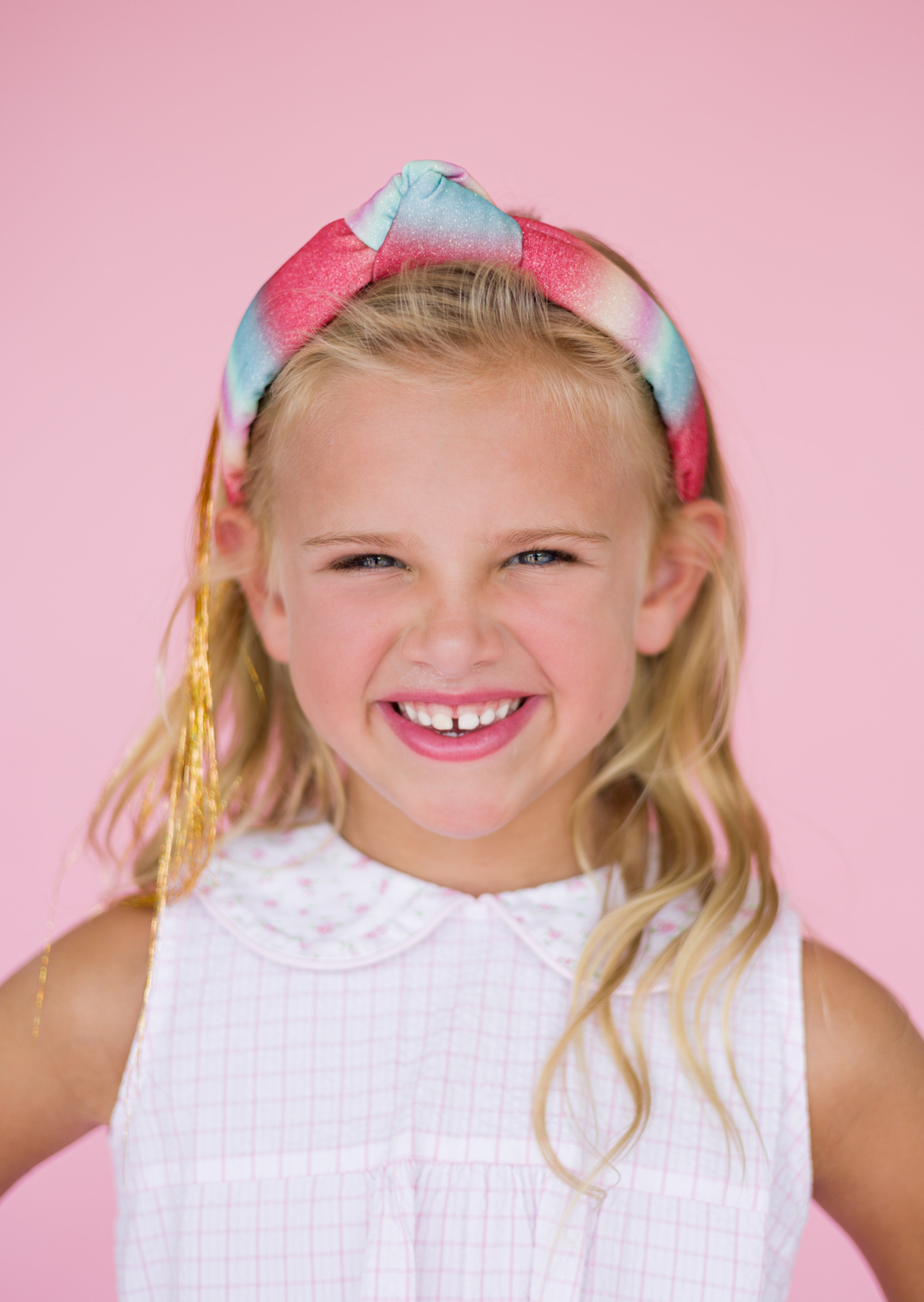 Kid and Tween Sparkly Knotted Headband