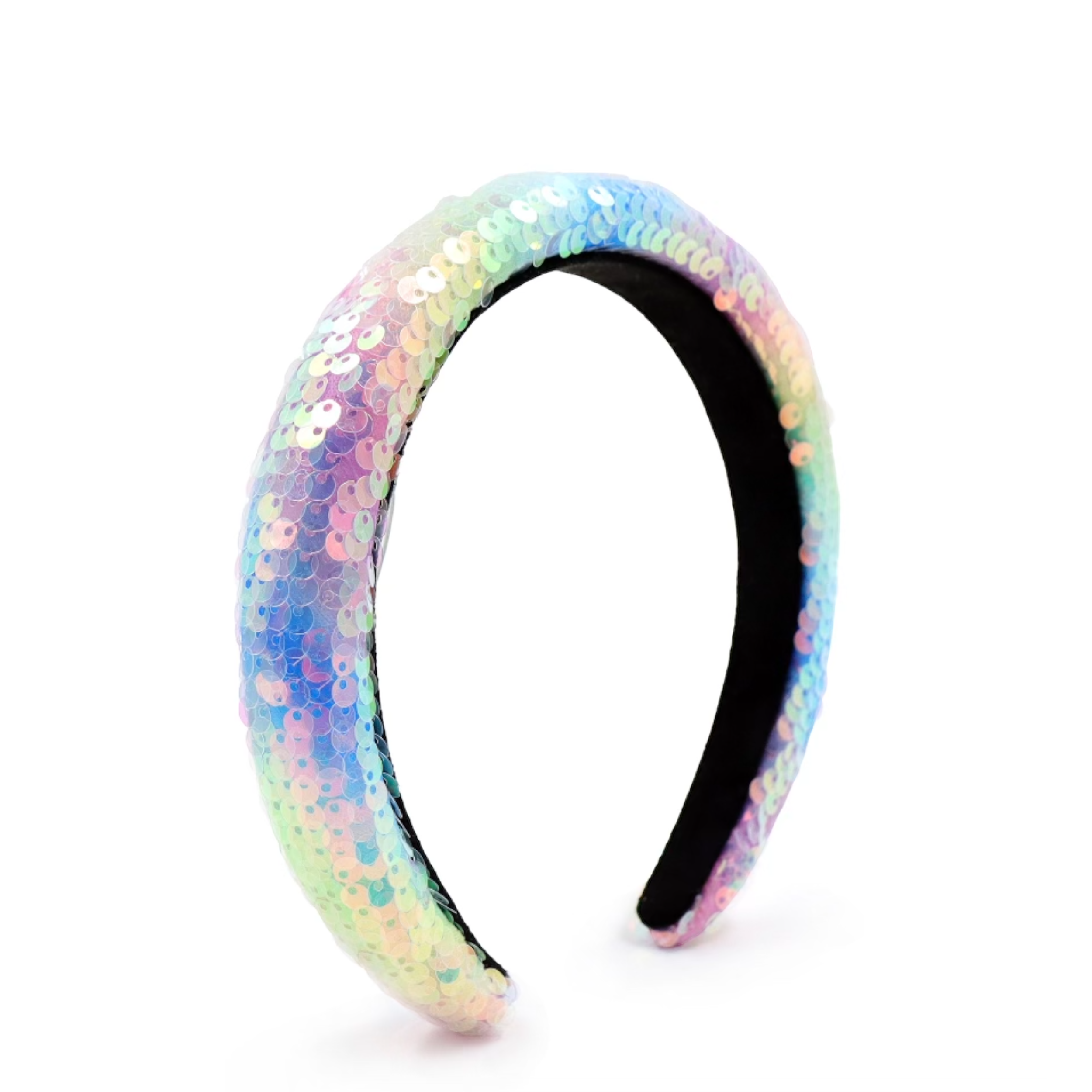 Kid and Tween Multi-Color Sequin Padded Headband